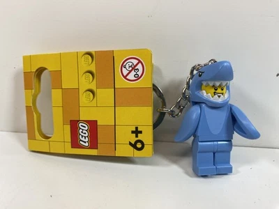 LEGO BLUE SHARK SUIT GUY Minifigure KEYCHAIN/KEYRING  Lego 853666 - Image 1 of 2