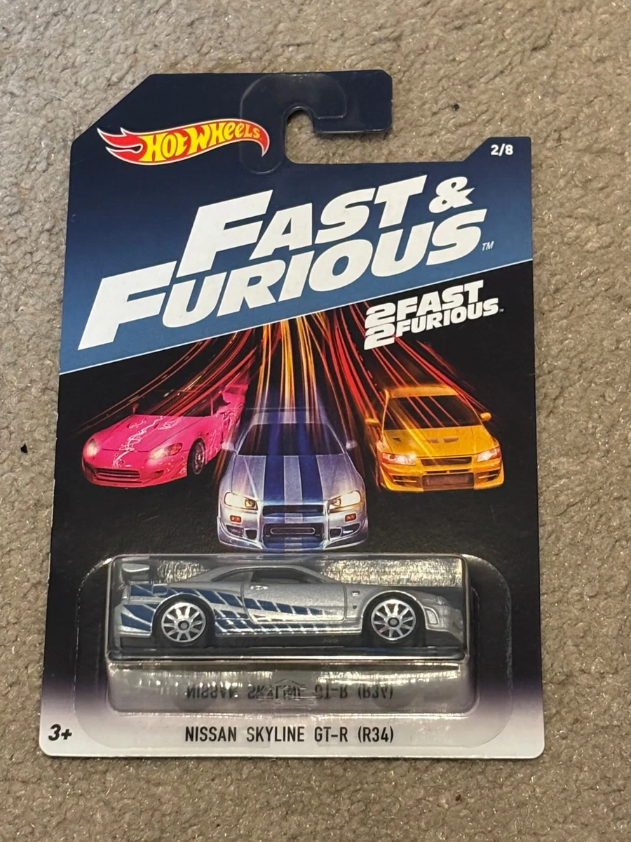 Hot Wheels Nissan Fast & Furious Contemporary Manufacture Diecast