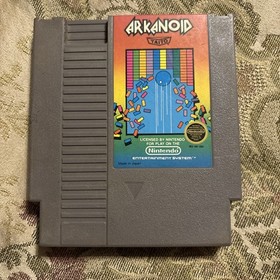 Arkanoid (Nintendo Entertainment System, 1987) Authentic NES Tested Works !!