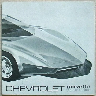 Folleto de venta de autos Chevrolet Corvette Four Rotor EE. UU. 1973 Foto 1 de 4