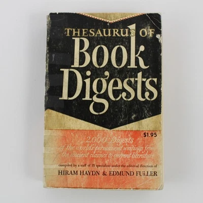Thesaurus of Book Digests by Crown Publishers 1963 Paperback - Image 1 of 4