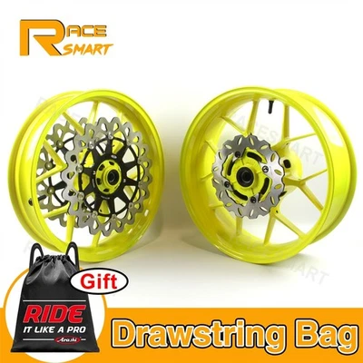 Rotores de freno de llanta trasera delantera color personalizado para Honda CBR1000RR 2004 2005 Foto 1 de 4