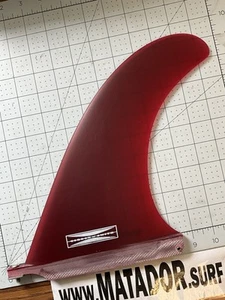 Gordon And Smith surfboard Fin Red Fin surf surfing New - Picture 1 of 5