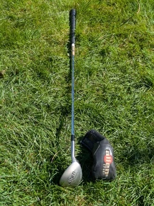 Alien Sport THE ULTIMATE SAND WEDGE Steel Shaft, Lamkin Grip & Head Cover - Picture 1 of 9