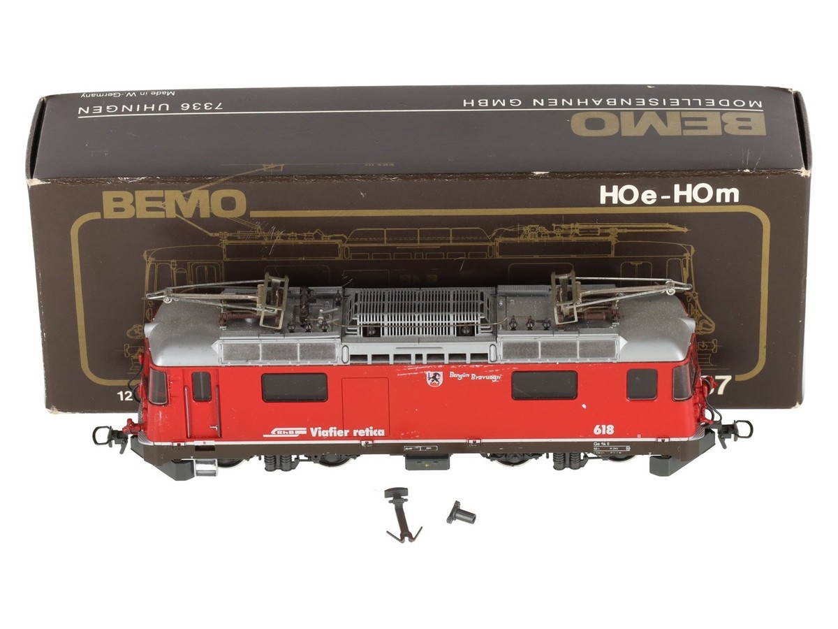 箱付き　BEMO HOe HOm 1/87 rhb a 3252 123 箱付き BEMO HOe HOm 1/87 rhb a 3252 123 BEMO 'HOE/HOM' GAUGE