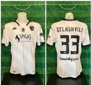 Maglia SPEZIA Calcio MATCH WORN 2023 32 GELASHVILI + certifcazione Bolaffi - Foto 1 di 24