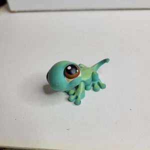 Littlest Pet Shop LPS #111 Geco con macchie occhi marroni usato - Foto 1 di 4