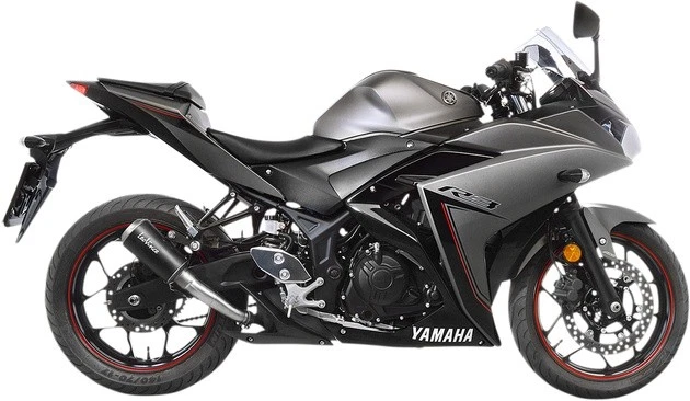 Leo Vince LV10 Slip-On Muffler Carbon fiber #15212C fits Yamaha YZF-R3/MT-03 - Изображение 1 из 1