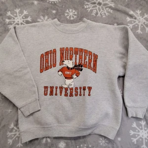 Vtg Ohio Northern University Sweatshirtnadult Women's Large Made In USA  - Picture 1 of 9