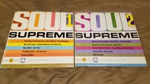 SOUL SUPREME Vol. 1 &2 1969 Longines LP (Motown Sound Various Artist)  VG+ - Foto 1 di 8