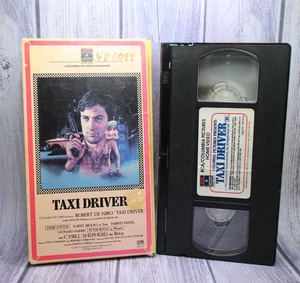 RARE Taxi Driver 1976 VHS Tape Early release Side Loader Box Very Good - Foto 1 di 4