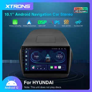 10.1" Android 12 DSP Car Stereo Radio GPS Navi For Hyundai Tucson Ix35 2009-2018 - Picture 1 of 15