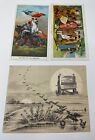 Victorian Trade Card Lot (3) Ayer's Cherry, Ayer's Pills, Eclipse Spring Mattres