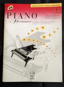 Lot of 3 Level 1 Piano Adventures Piano Method Books Nancy & Randall Faber PB - Imagen 1 de 6