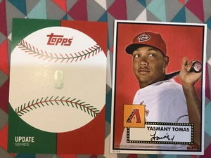 YASMANY TOMAS #9 DiamondBacks 05/99 Made 2015 Topps 5x7 1952 Tribute Update - Picture 1 of 1