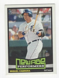 2015 TOPPS HERITAGE BASEBALL NEW AGE MIGUEL CABRERA DETROIT TIGERS #NAP-9 - Picture 1 of 1