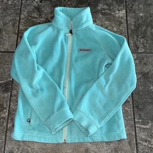 Columbia Fleecejacke türkis Mädchen Gr. S - Bild 1 von 12