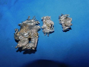 VINTAGE ANIMAL KINGDOM PIN/PENDANT/EARRINGS /REED &BARTON - Picture 1 of 5