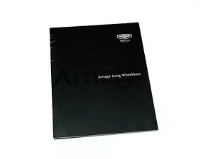 Bentley Arnage 2002 larga distancia entre ejes vista previa folleto - Imagen 1 de 1