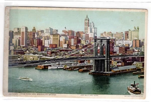 New York and Brooklyn Bridge, New York, - see scans - Picture 1 of 2