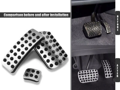 For Mercedes-Benz A B CLA GLA ML GL R-Class Pedal Gas Brake Accelerate Cover Pad - Image 1 of 4