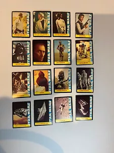 1977 Star Wars Wonder Bread Complete 16 Card Set Twentieth Century Fox Film Corp - Picture 1 of 4