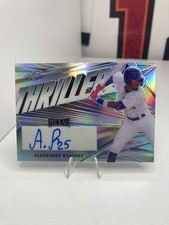 2022 Leaf Metal Silver Alexander Ramirez Thrillerz # /10 Auto RC Mets #TH-AR1
