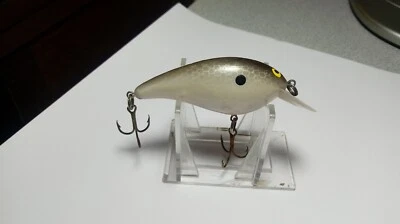 NORMANS, VINTAGE C.70'S, "LITTLE N" 3 1/4"O.A., GRAY SHAD W/SCALES, USED, VGC - Image 1 of 4