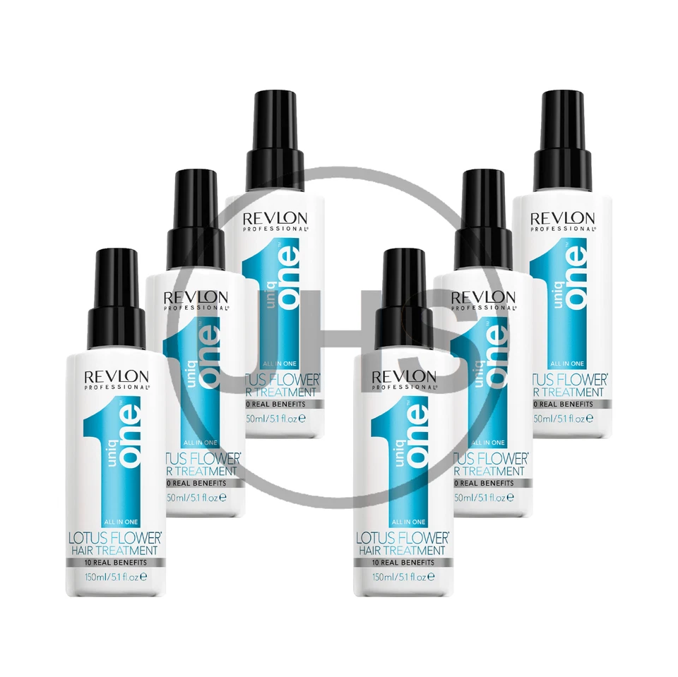 6 x Revlon Professional Uniqone Lotus Hair Treatment | 150ml | Uniq One | AUS - Image 1 of 1