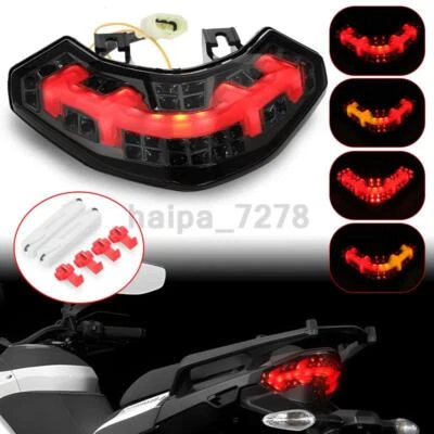 Luz trasera de freno LED ahumada señal de giro para Ducati 2010-2014 Multistrada 1200/S Foto 1 de 4