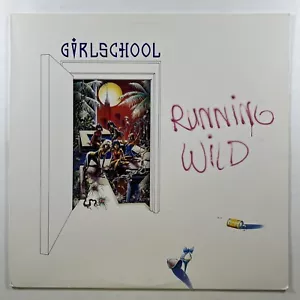 Girlschool “Running Wild” LP/Mercury 824 611-1 M-1 (EX) 1985 - Picture 1 of 5