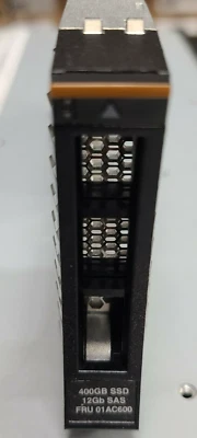 IBM 2078 AC9C 01AC600 400GB 12GB SAS2.5 Drive 01EJ037 V5000 V5010 Storwize Flash - Image 1 of 4