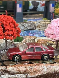 Matchbox 1989 Vectra Cavalier GSI 2000 4 Door Red Diecast USED EX Condition - Picture 1 of 7