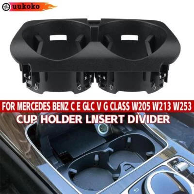 Car Water Cup Drink Holder For Mercedes Benz C E GLC V G Class W205 W213 W253 - Imagem 1 de 4