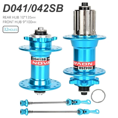 Buje de bicicleta BOOST 8-12 velocidades MTB delantero trasero buje de liberación rápida 2 rodamientos 32/36H Foto 1 de 4