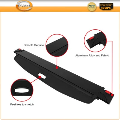 Retractable Trunk Security Shield Cargo Cover For 2003 2004 2005-2010 For BMW X3 — 第 1/4 张图片