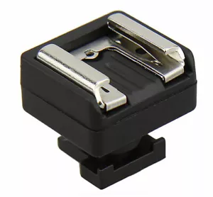 Canon Camcorder Mini Hot Shoe to Universal Shoe Adapter VIXIA HF G30 G20 HF21 - Picture 1 of 3