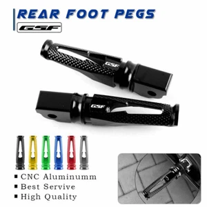 Motor Rear Passenger Foot Peg Pedals Footrest for SUZUKI GSF1250 Bandit 1250 650 - Picture 1 of 10