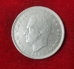 25 PTAS Pesetas Spain Juan Carlos ESPANA 1983 Coin Coin - Picture 1 of 2
