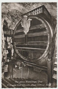 1950s RPPC Heidelberg Germany The Big Wine Barrel Real Photo Postcard # 190 - Picture 1 of 2