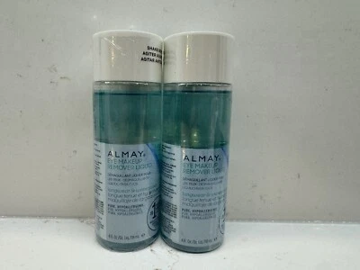 (2) Almay Eye Makeup Remover Liquid 4 oz Sealed (Longwearing & Waterproof) - Image 1 of 2