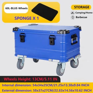 Aluminum Hard Protective Carrying Case Portable Stackable Storage Box Safe Lock  - Picture 1 of 25