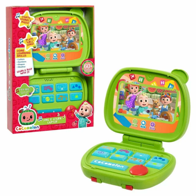 Cocomelon Sing and Learn Laptop Toy for Kids (96113)