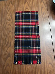 Highlander by Lochcarron Schal Wolle Schottland Tartan rot schwarz gelb kariert - Bild 1 von 6