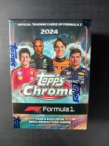 2024 Topps Chrome Formula 1 F1 Racing Blaster Box - Picture 1 of 4