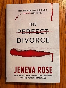 THE PERFECT DIVORCE Jeneva Rose First Edition hardcover - Picture 1 of 3