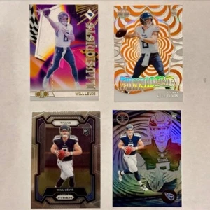 Will Levis Rookie Karte Set Prizm Illusions Tennessee Titans - Bild 1 von 10