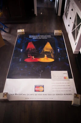 Póster publicitario original MASTERCARD ✯ OPERA CARMEN grande francés vintage Foto 1 de 4