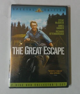 The Great Escape (DVD, 2009, 2-Disc Set, Collectors Edition) Steve McQueen - Imagen 1 de 3