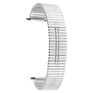 16-22mm Silver Gold Stainless Steel Watch Band Replacement Practical Stretchable - Picture 1 of 16